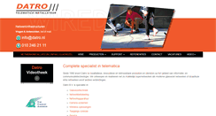 Desktop Screenshot of datro.nl
